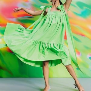 Tie-Strap High Low BabyDoll Dress CJR x Target